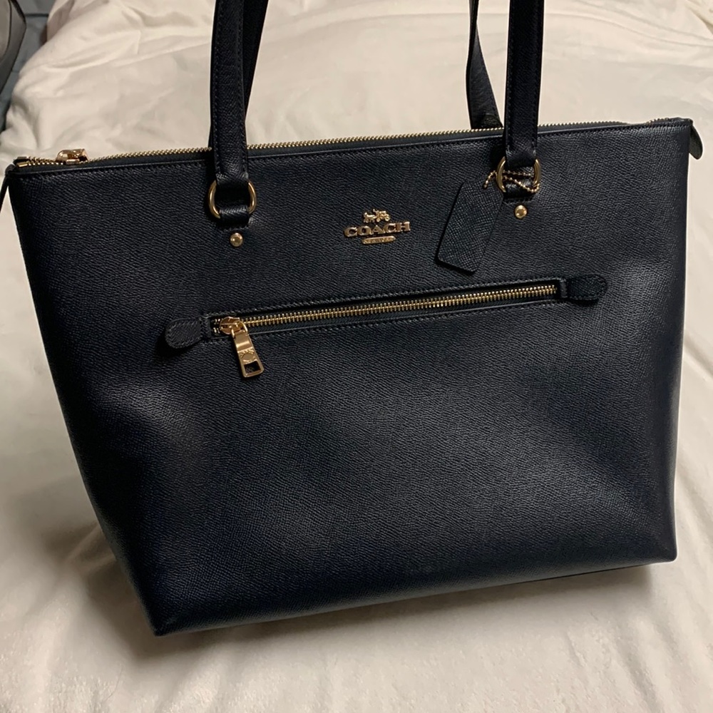 Navy COACH tote